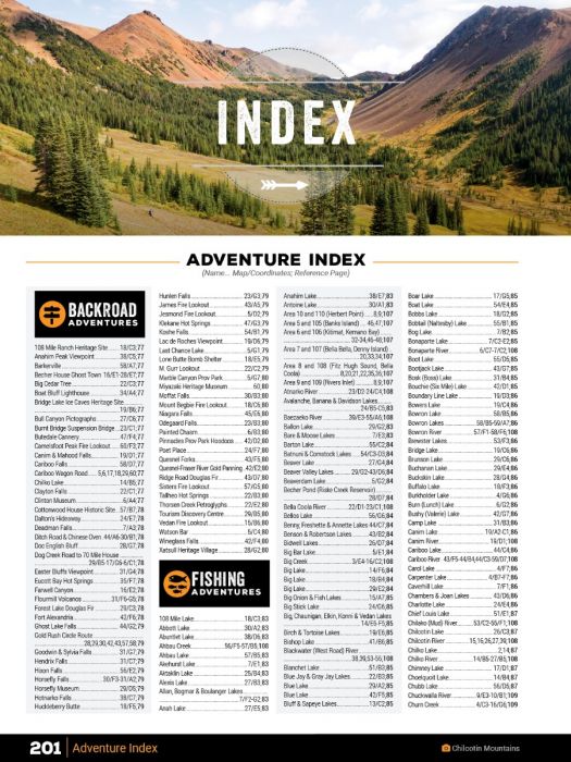 Cariboo Chilcotin Coast BC Backroad Mapbook - Backroad Maps