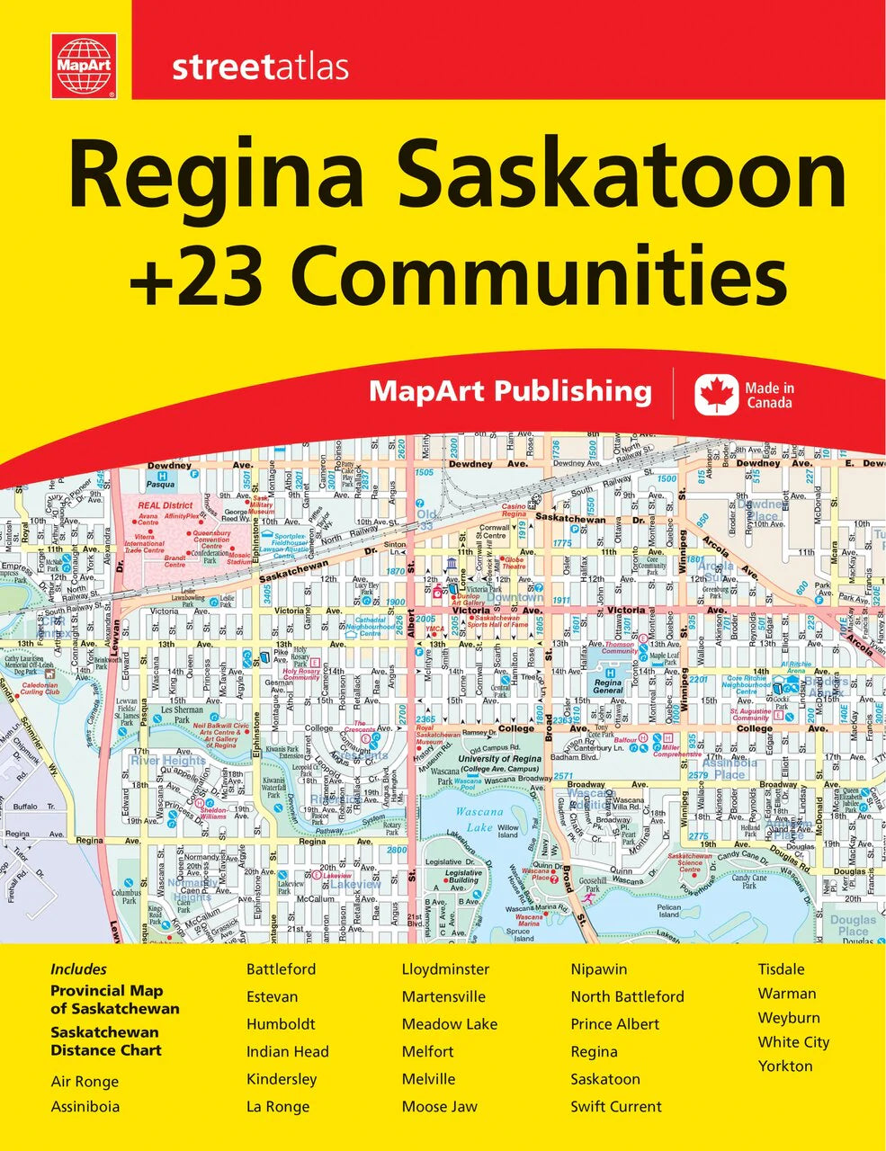 Regina Saskatoon Street Atlas