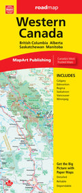 Canada Western Road Map